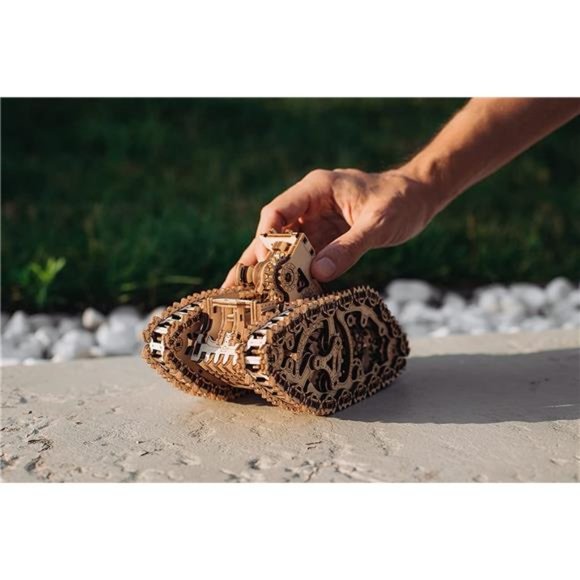 Wood Trick Steam Tank 3D Wooden Puzzles for Adults and Kids, Rides up to 8 ft - Picture 4 of 6